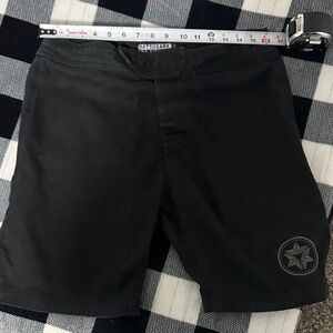 Men's Black Athletic Shorts
